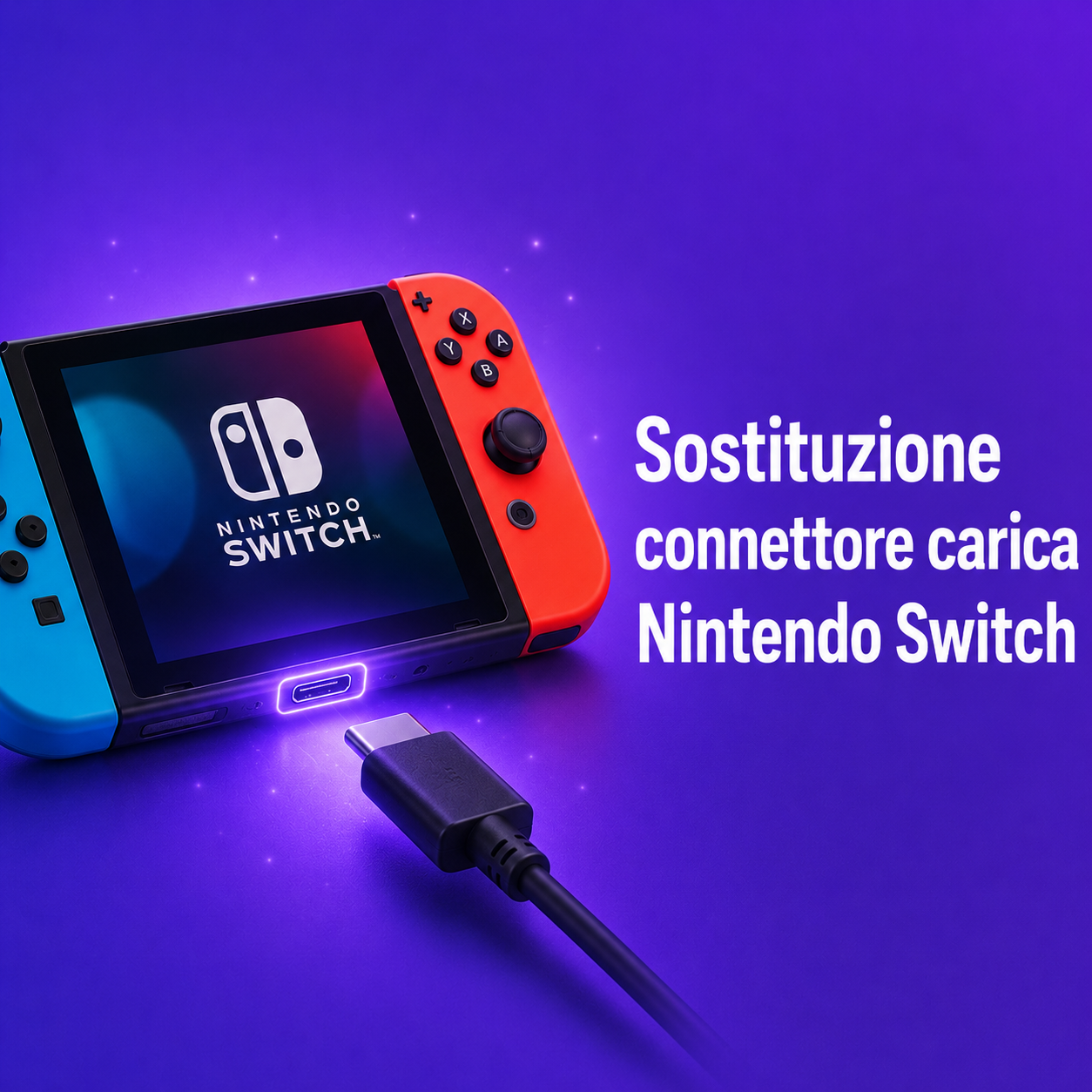 Sostituzione connettore di carica Nintendo Switch