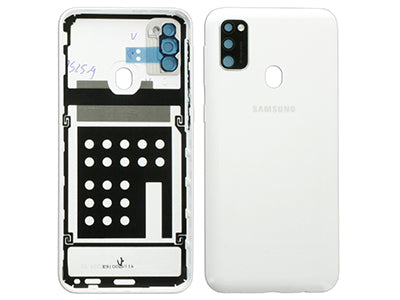 Retro White Samsung M30 S 2019