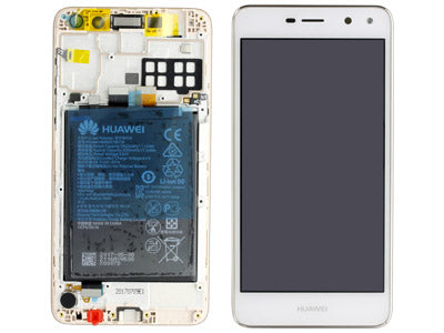 Lcd Originale White Huawei Nova Young / Y6 2017