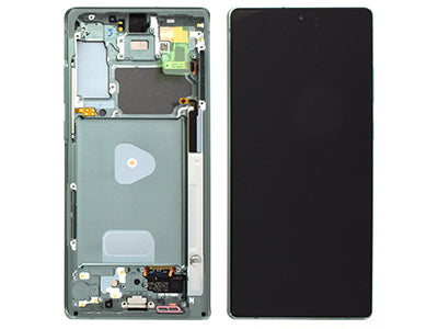 Lcd Originale Green Samsung Note 20