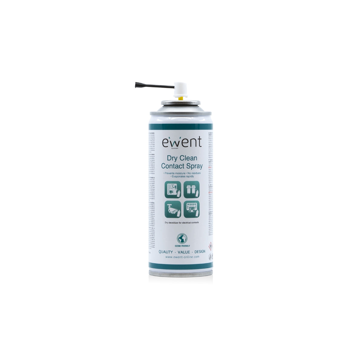 Ewent EW5614 spray pulizia contatti a secco 200 ml